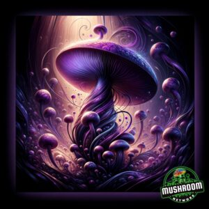 Violet Cortinarius Vibes - The Mushroom Network